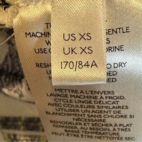 Anthropologie Maeve Neela Embroidered Tank Top XS White Blue Knit Pullover - Picture 8 of 10